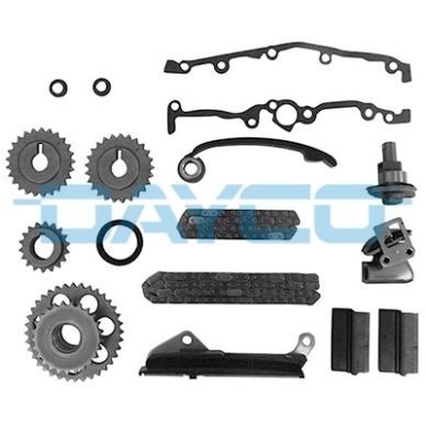 DAYCO Kamkedjesats KTC1041 KTC1041 DAYCO kamkedjesats NISSAN X-TRAIL