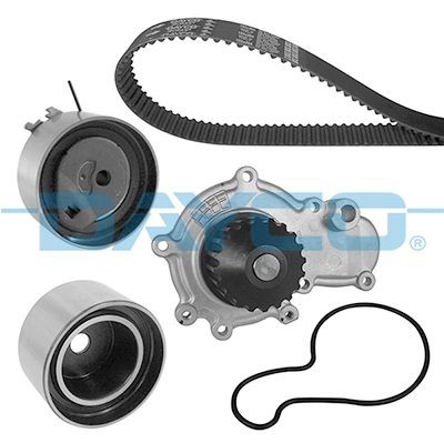 Registerreimsett med vannpumpe DAYCO KTBWP8230 DAYCO KTBWP8230 Vannpumpe + registerreimsett CHRYSLER PT CRUISER 2009