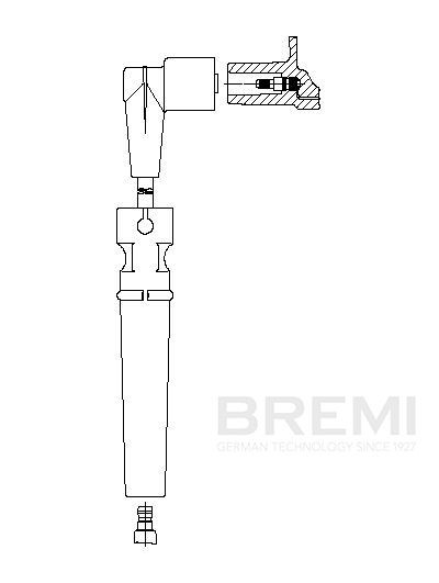 BREMI Zapaľovací kábel 491/46 BREMI 491/46 Zapaľovací kábel