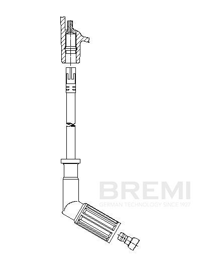 BREMI Cavo candele 6A39/59 BREMI 6A39/59 Kit cavi candele 90 (162) prezzo