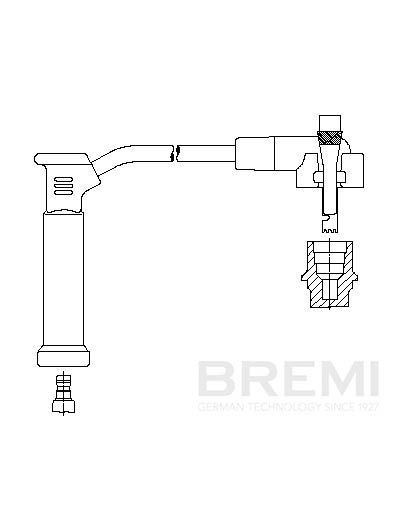 BREMI Tændkabel 899/42 Tændkabel BREMI Ford USA RANGER 899/42