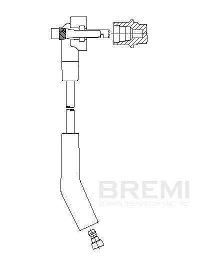 BREMI Tændkabel 8A14/61 Tændkabler BREMI RANGER 8A14/61 billig