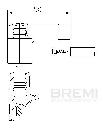 BREMI Pistik, Süütejagaja 10221VW1 Süütejagaja BREMI MOVANO 10221VW1 odav