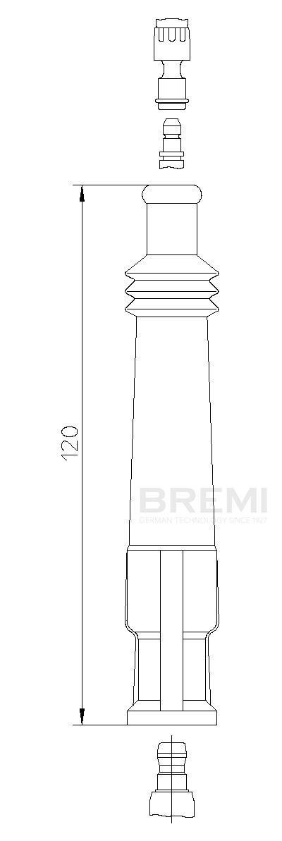 BREMI Pistik, süüteküünal 13226A5 BREMI 13226A5 Pistik, süüteküünal BMW E39 hind