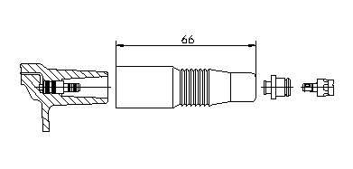 BREMI Kontakt, tändstift 13308A5 BREMI 13308A5 Kontakt, tändstift OPEL REKORD original