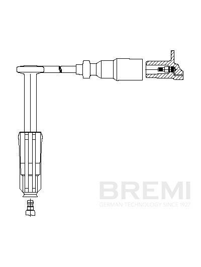 BREMI Spínacia jednotka zapaľovania 14017 14017 Spínacia jednotka zapaľovania SAAB 9000 BREMI