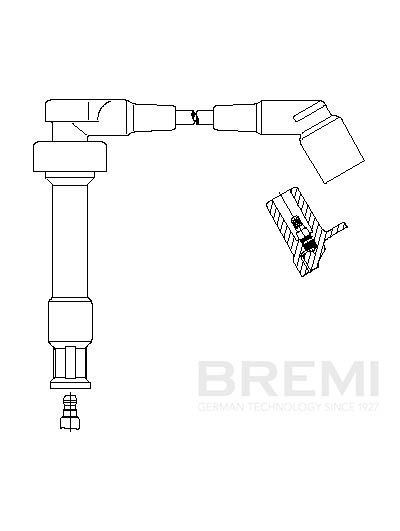 BREMI Unidade de controlo, sistema de ignição 14201 Módulo de ignição unidade de comando BREMI Alfa Romeo 166 14201