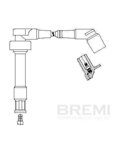 BREMI Tændingsmodul 14203 Tændingsmodul BREMI Chevrolet CORVETTE 14203