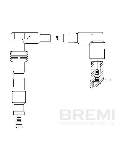 BREMI Komutators, Aizdedzes sistēma 14353 Komutators aizdedzes sistēma BREMI Peugeot 508 14353