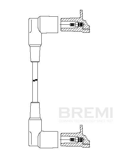 BREMI Spínacia jednotka zapaľovania 14501 Spínacia jednotka zapaľovania VOLVO BREMI 14501