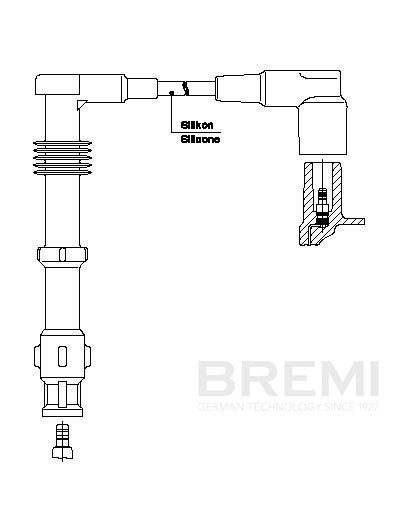 BREMI Tændingsmodul 14800 14800 Tændingsmodul CITROËN VISA BREMI
