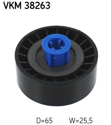 SKF Ohjainrulla, moniurahihna VKM 38263 SKF VKM 38263 S211 moniurahihnan ohjainrulla