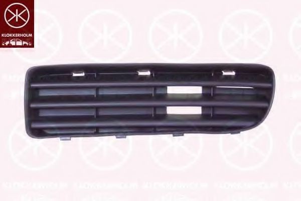 KLOKKERHOLM Vetracia mrieżka v nárazníku 7520911A1 Vetracia mrieżka v nárazníku KLOKKERHOLM Skoda OCTAVIA 7520911A1