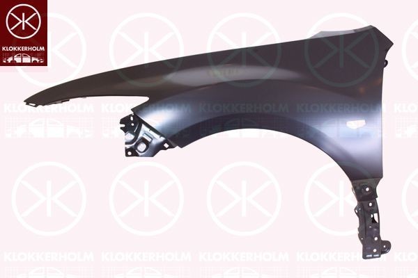 KLOKKERHOLM Hjulskjerm 3452311 pris Frontskjerm Mazda GH 3452311 KLOKKERHOLM