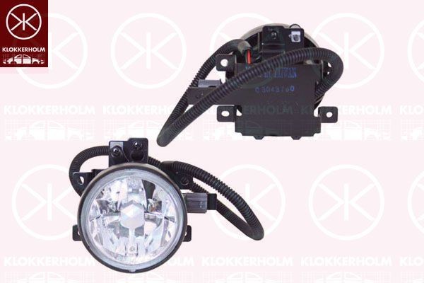 KLOKKERHOLM Hmlové svetlo 29550280 Hmlové svetlá KLOKKERHOLM CIVIC 29550280 lacné