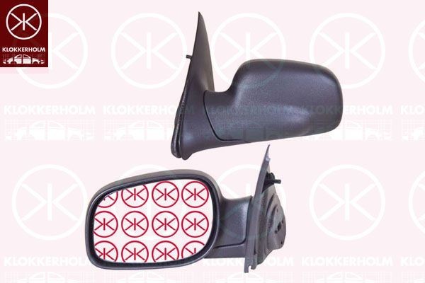 KLOKKERHOLM Εξωτερικός καθρέπτης 64251044 64251044 Καθρέπτης LAND ROVER 88/109 KLOKKERHOLM