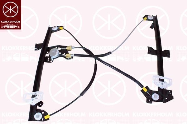 KLOKKERHOLM Raammechanisme 05501105 Elektrische raammechanisme KLOKKERHOLM FREELANDER 05501105 goedkoop