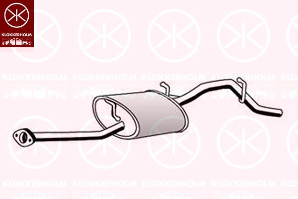 KLOKKERHOLM Motorhuv 1135281 1135281 KLOKKERHOLM motorhuven CHEVROLET SPARK