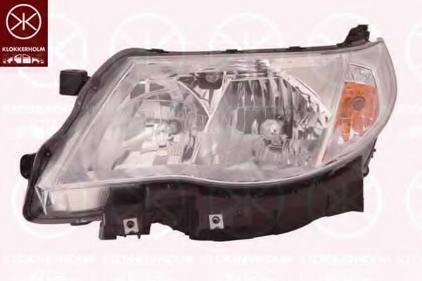 KLOKKERHOLM Forlygte 67370142 Fjernlygter KLOKKERHOLM Subaru IMPREZA 67370142