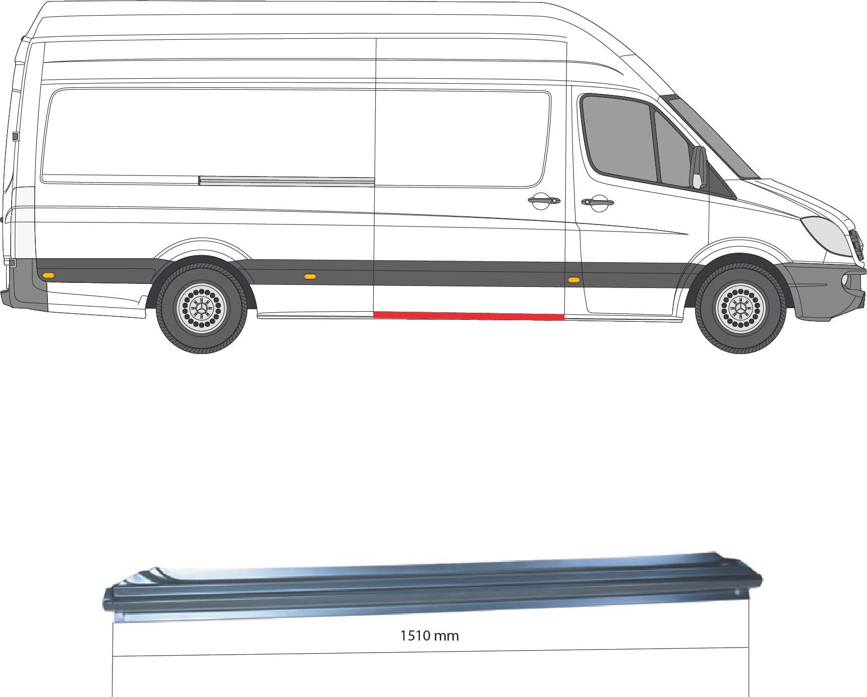 KLOKKERHOLM Frontlykter 09310186 09310186 Hovedlykter CHRYSLER PACIFICA KLOKKERHOLM