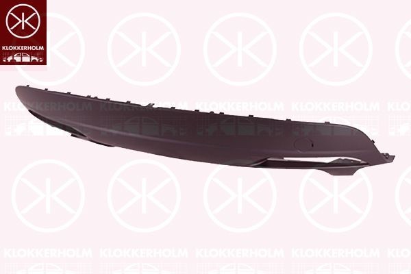 KLOKKERHOLM Tagumine difuuser 0110967A1 0110967A1 Esistange spoiler ALFA ROMEO MITO KLOKKERHOLM