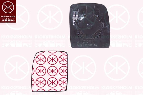 KLOKKERHOLM Spiegelglas 05571063 Spiegelglas KLOKKERHOLM PRIUS 05571063 goedkoop
