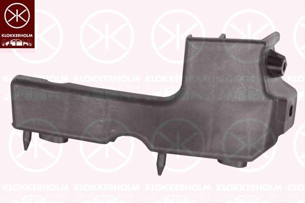 KLOKKERHOLM Flap, tow hook 0027910A1 Audi A3 KLOKKERHOLM cover, towhook 0027910A1