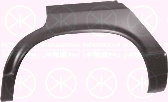 KLOKKERHOLM Sidewall 0010581 KLOKKERHOLM 0010581 genuine Audi Cabriolet 8g7 b4 wheel arch price