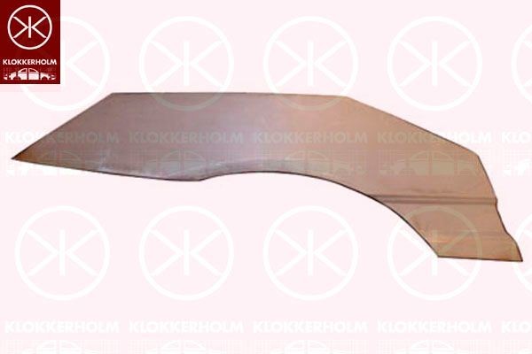 KLOKKERHOLM Frontplåt 3450200 3450200 KLOKKERHOLM frontplåt Mazda 121