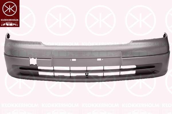 KLOKKERHOLM Bumper 5051900 KLOKKERHOLM 5051900 Opel Astra G Classic bumpers replacement