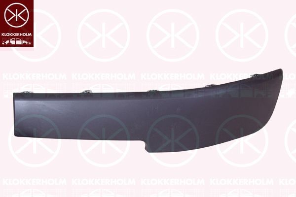 KLOKKERHOLM Stötfångarlist 6041921 6041921 Stötfångarlist KLOKKERHOLM RENAULT CLIO