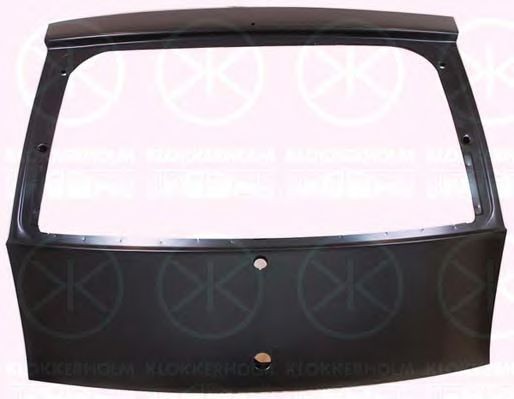 KLOKKERHOLM Tavaratilan / takaluukun kansi 2023710 2023710 KLOKKERHOLM Takaluukku Fiat 128 hinta