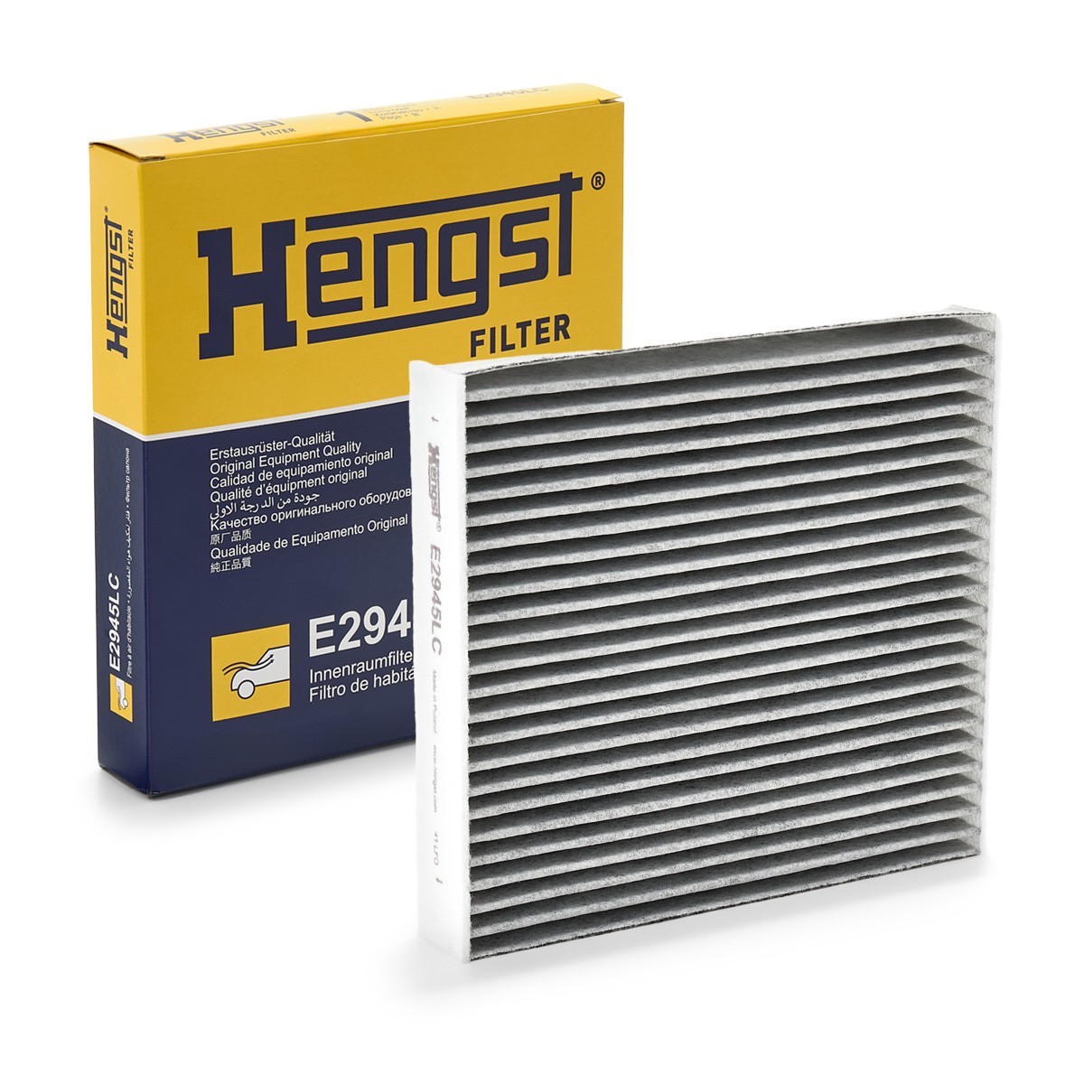 HENGST FILTER Suodatin, sisäilma E2945LC Mirai (JPD20) raitisilmasuodatin HENGST FILTER E2945LC