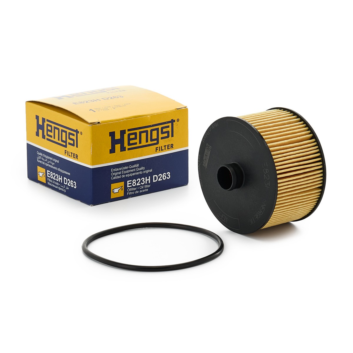 HENGST FILTER Filtro de óleo E823H D263 HENGST FILTER E823H D263 Filtro de óleo