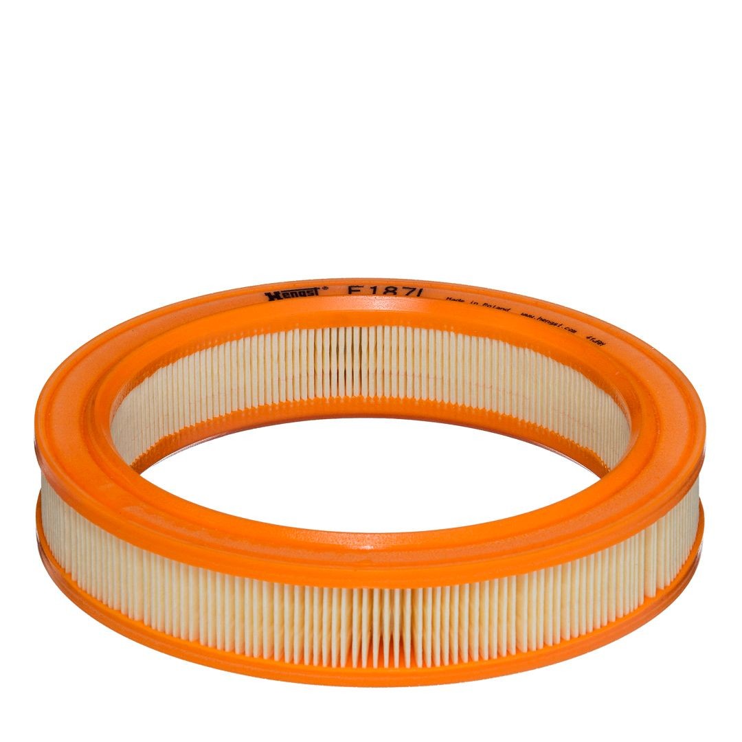 HENGST FILTER Luftfilter E187L HENGST FILTER E187L Ford Escort Mk3 Luftfilter pris