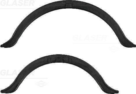 GLASER Σετ στεγανοπ., κάρτερ λαδιού E37931-00 GLASER E37931-00 Φλάντζα κάρτερ λαδιού Pregio Van (TB) τιμες