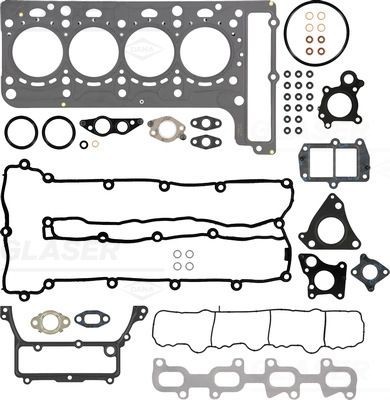 GLASER Sotningssats D40550-00 JEEP packningssats topplock GLASER D40550-00