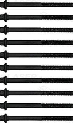 GLASER Klapikaanekruvikomplekt T40660-00 T40660-00 Klapikaanekruvikomplekt FORD FOCUS GLASER