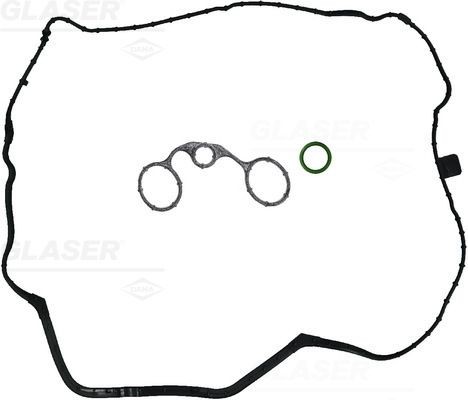 GLASER Blīvju komplekts, Motora bloka galvas vāks V59754-00 Vārstu vāka blīve GLASER TREVI V59754-00 lēti