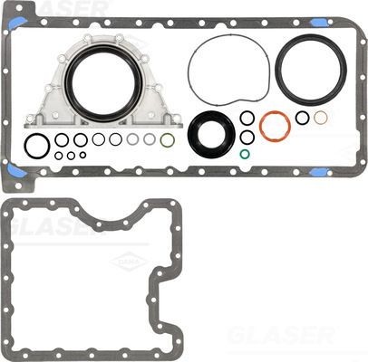 GLASER Tihendikomplekt, vändaraam B38054-00 Vändaraamitihend GLASER BMW 3. Seeria B38054-00