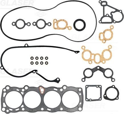 GLASER Tetningssett, topplokk D80886-01 GLASER D80886-01 Tetningssett topplokk Nissan CHERRY billige