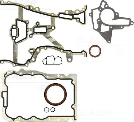 GLASER Pakkingsset, motorblok B36283-00 Suzuki SJ 413 Motorblokpakking GLASER B36283-00