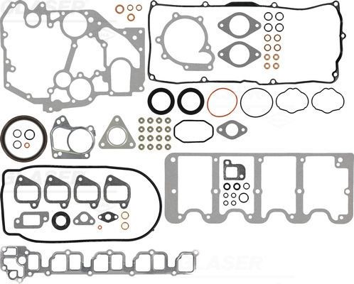 GLASER Full Gasket Set, engine S36004-00 Opel ZAFIRA GLASER full engine gasket set S3600400