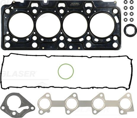 GLASER Pakkingsset, cilinderkop D37078-00 Nissan NAVARA Koppakkingset GLASER D37078-00