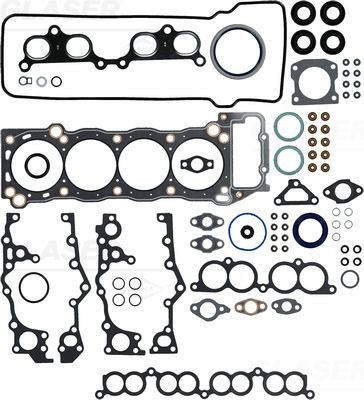 GLASER Täydellinen tiivistesarja, moottori S40026-00 Toyota Land Cruiser Prado 90 tiivistesarja kampikammio GLASER S40026-00