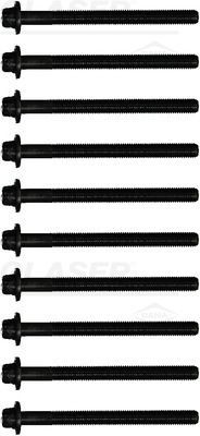 GLASER Jeu de boulons de culasse de cylindre T80363-00 Jeu de vis de culasse GLASER ALMERA T80363-00 pas cher