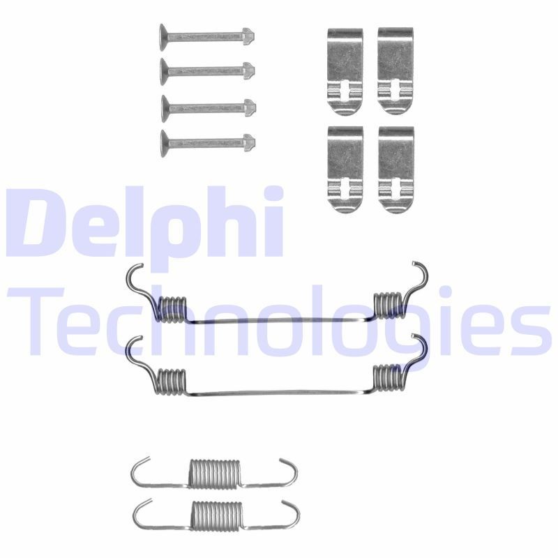 DELPHI Σετ βοηθ. εξαρτημάτων, σιαγόνες χειρόφρενου LY1400 LY1400 Σετ βοηθητικα εξαρτημάτων σιαγόνες φρένου HYUNDAI SANTA FE DELPHI