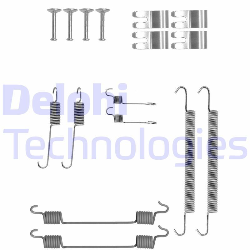 DELPHI Accessory Kit, brake shoes LY1407 DELPHI LY1407 Land Rover Freelander Convertible brake shoe fitting kit price
