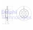 DELPHI | Disco de travão BG2759C para HONDA Jazz III Hatchback (GE) baratas online