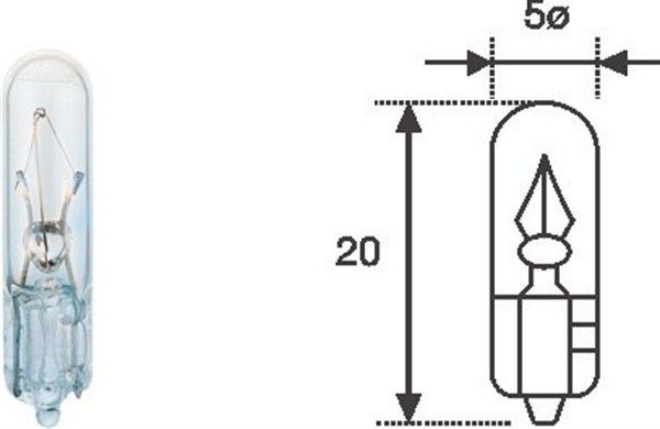 MAGNETI MARELLI Gloeilamp 003721100000 003721100000 Laadruimtebelichting FORD S-MAX MAGNETI MARELLI